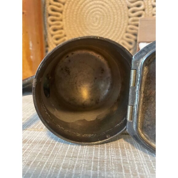 Antique 1 Cup Tea Pot w/Hinged Lid by Benedict Indestructo E.P.N.S.B.M.M. 1354 - Picture 7 of 9